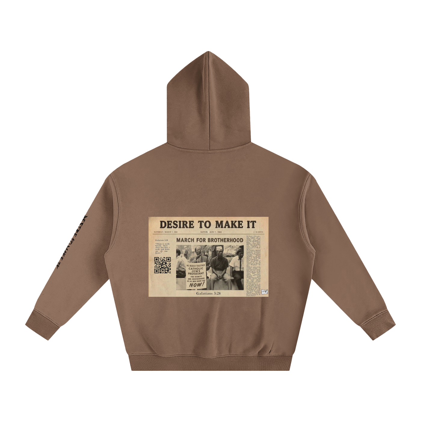 Galatians 3:28, Me = You Hoodie