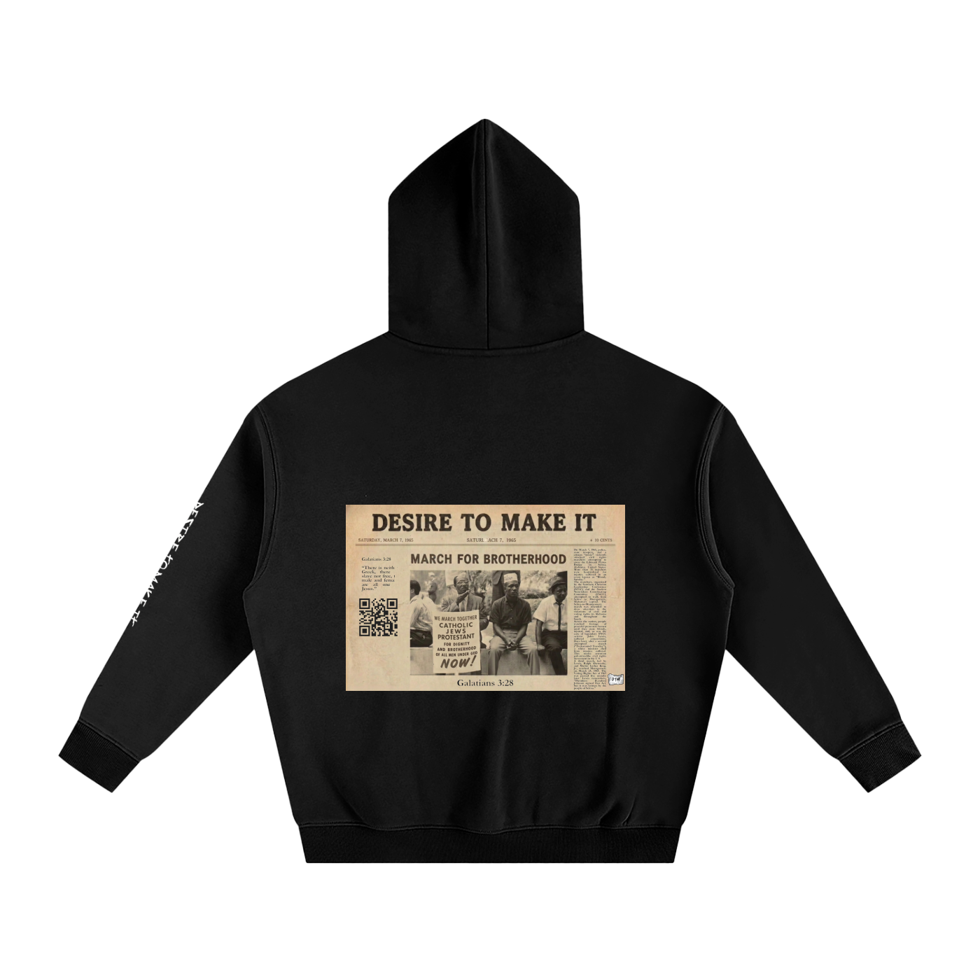 Galatians 3:28, Unity Hoodie (Dark)